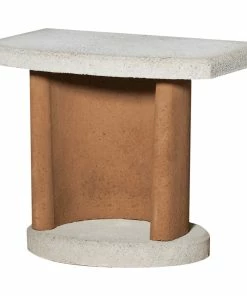 Buschbeck Georgia Beistelltisch, Terra-weiß