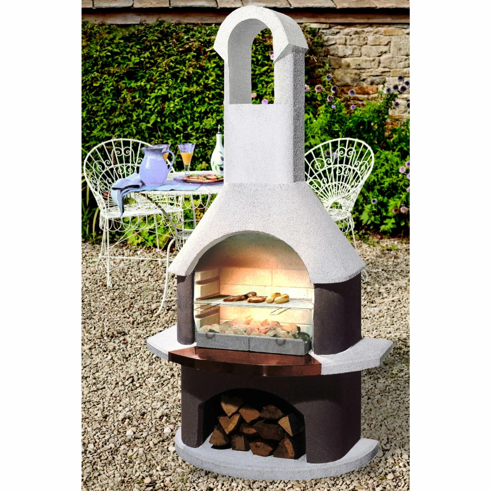 Buschbeck Gartengrillkamin St. Moritz – Bild 2