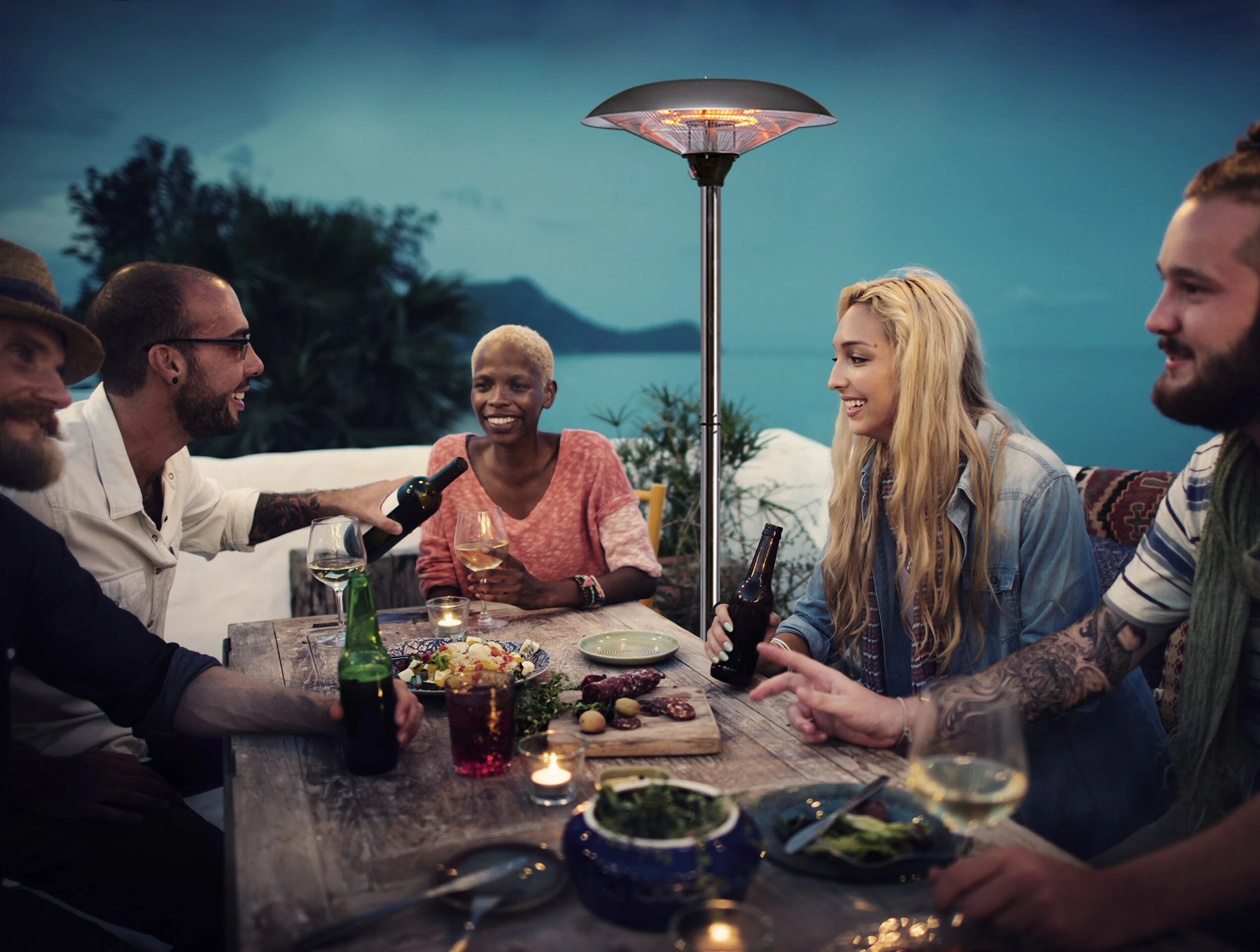 Rowi HIT 2000/2/2 Infrarot-Terrassenheizstrahler – Bild 3