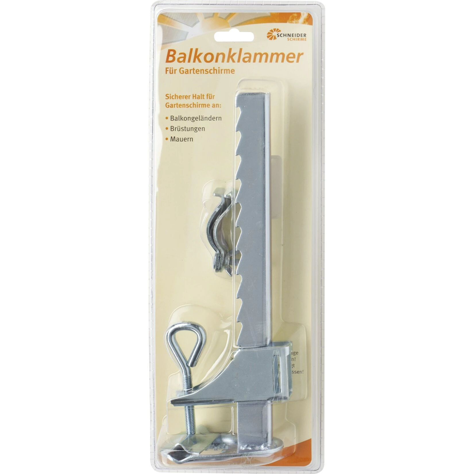 Schneider Schirme Schneider Balkonklammer – Bild 2