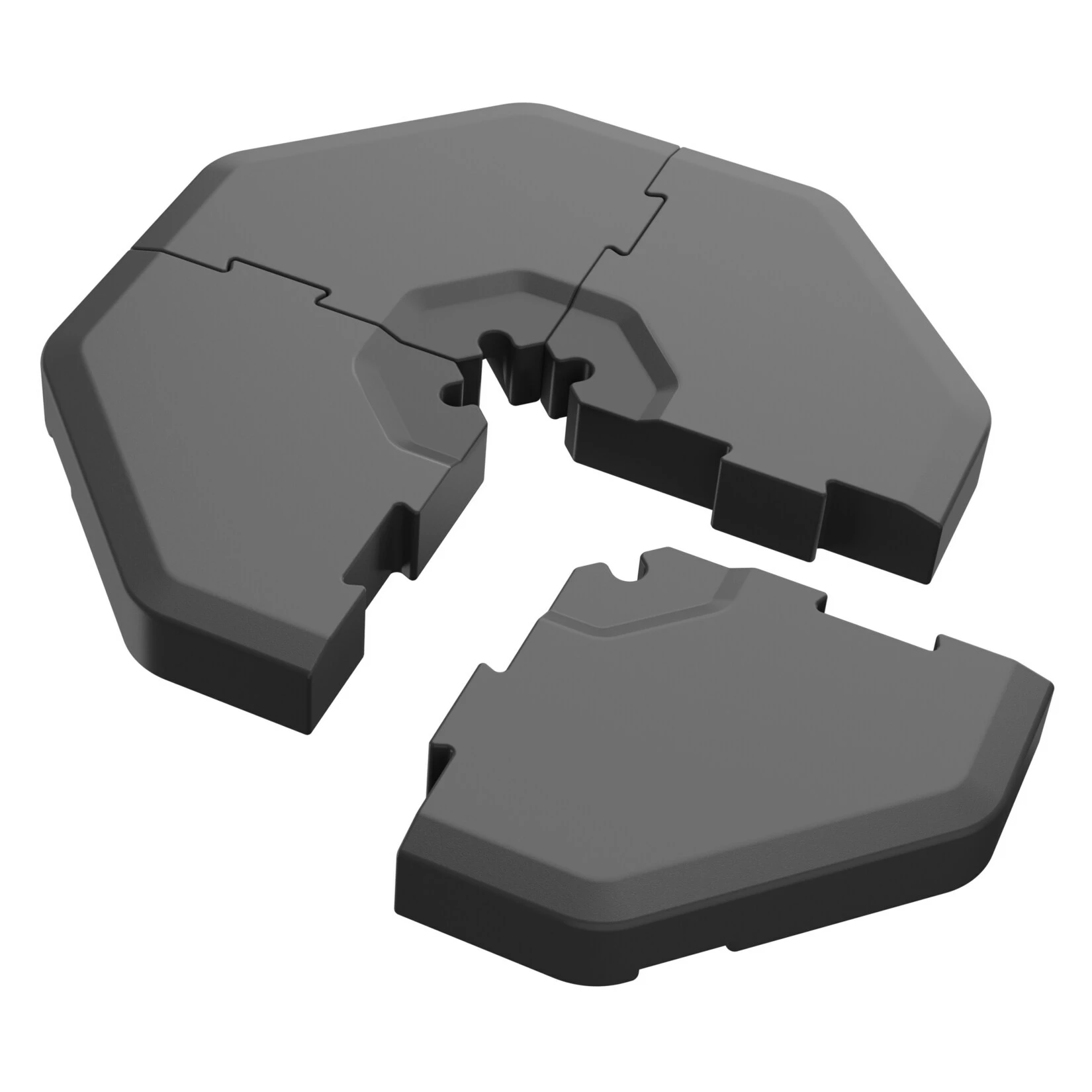 SCHNEIDER SCHIRME Einlegeplatten-Set Für Ampelschirm 4-tlg., Wasserbefüllbar – Bild 2