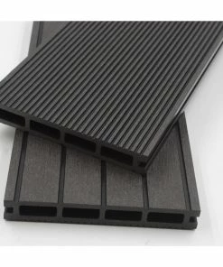 Home Deluxe WPC Samana Terrassendielen, Anthrazit, 1 M² (2,20 M)