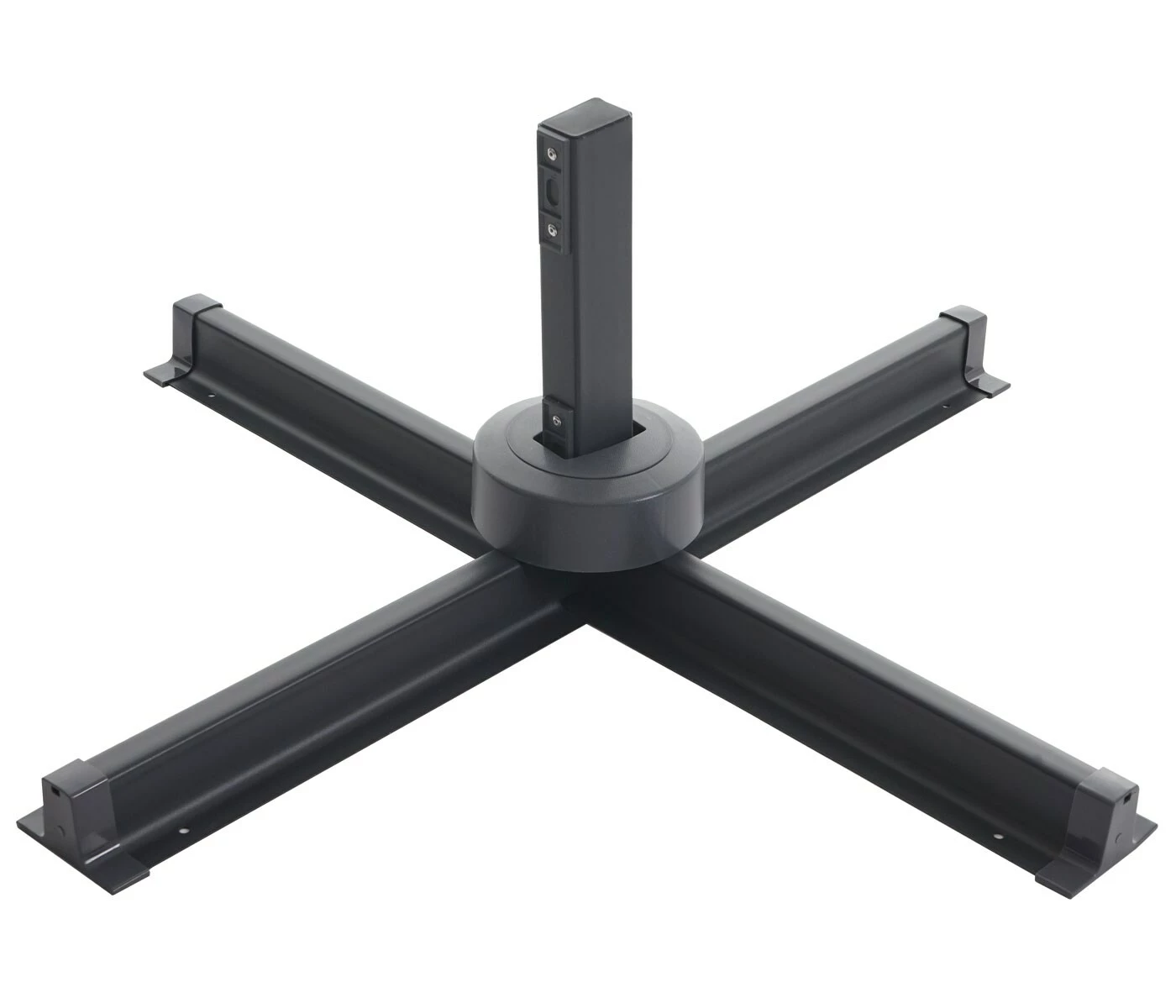 Gastronomie-Ampelschirm MCW-A96, Sonnenschirm, Rund Ø 3m Polyester Alu/Stahl 23kg ~ Terracotta Ohne Ständer – Bild 5