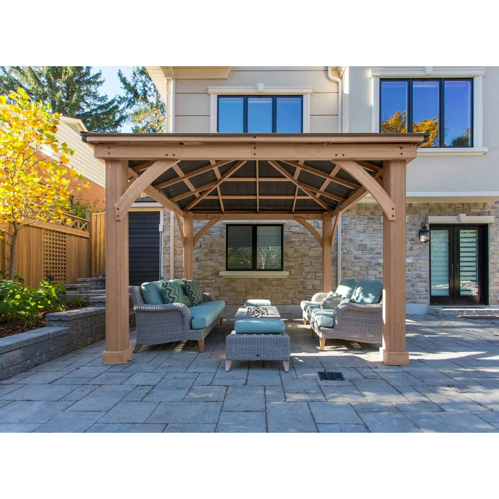 Westmann Holz Pavillon Devon 12x12 – Bild 2