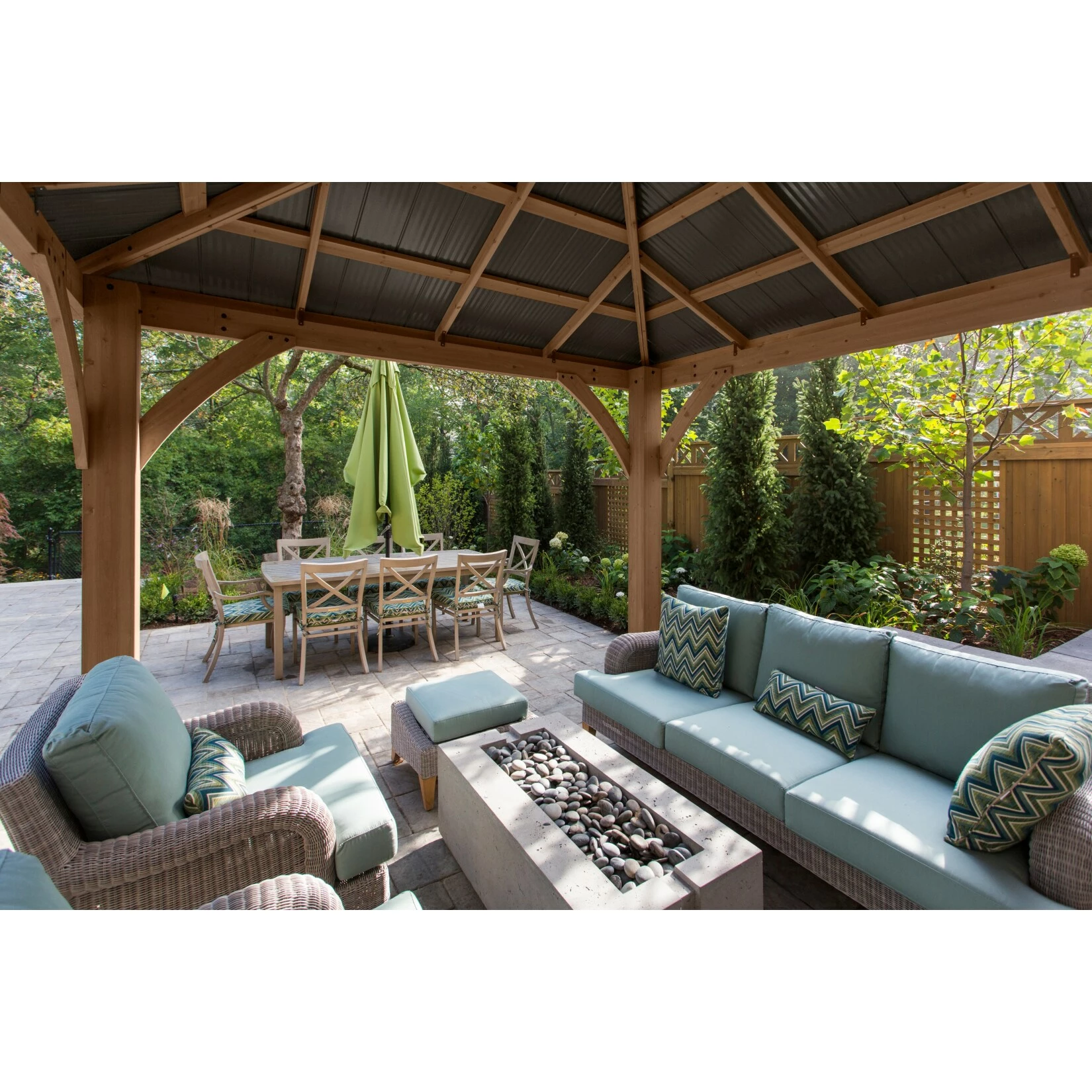 Westmann Holz Pavillon Devon 12x12 – Bild 5