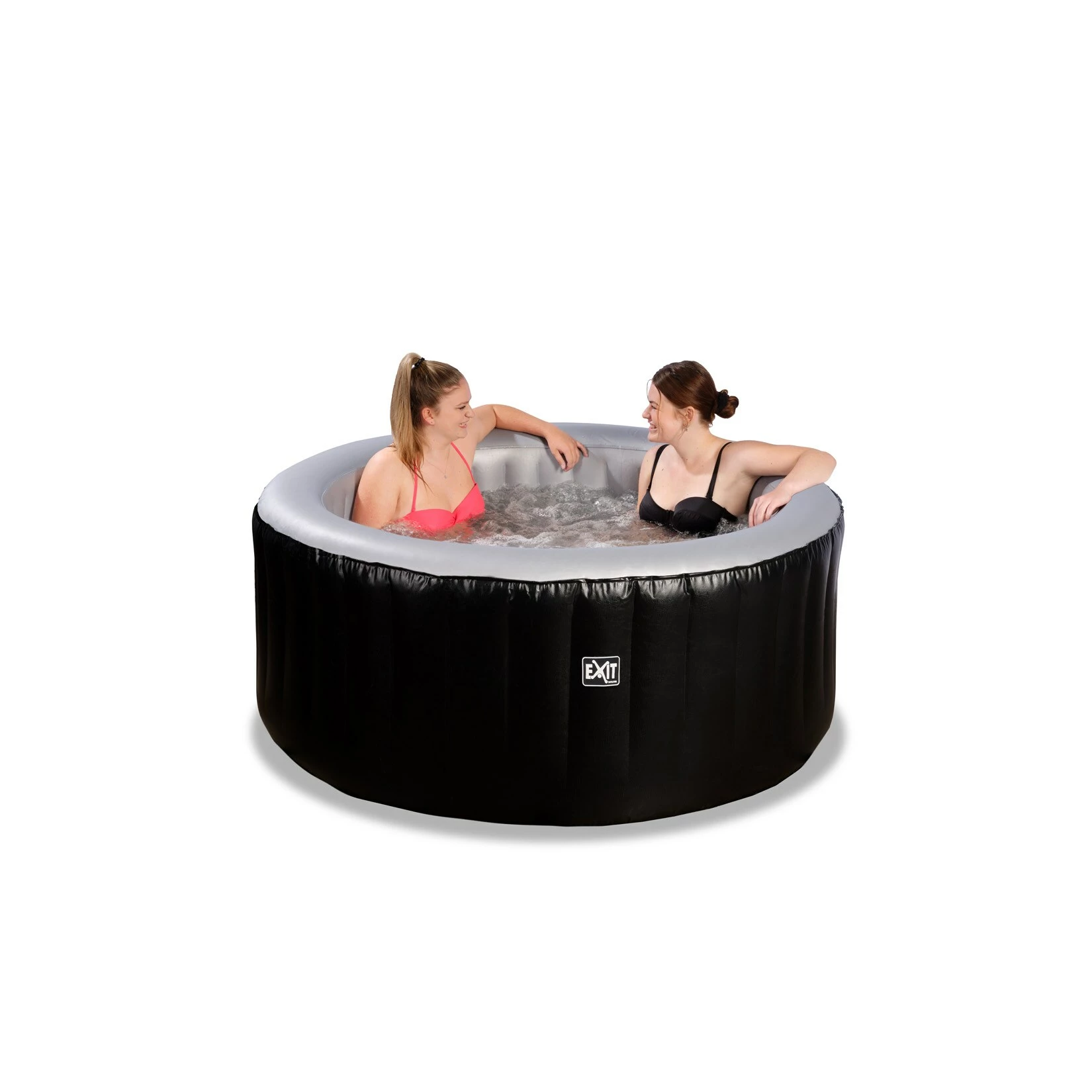 EXIT Silver Classic Spa Whirlpool ø165x65 Cm, Schwarz – Bild 2