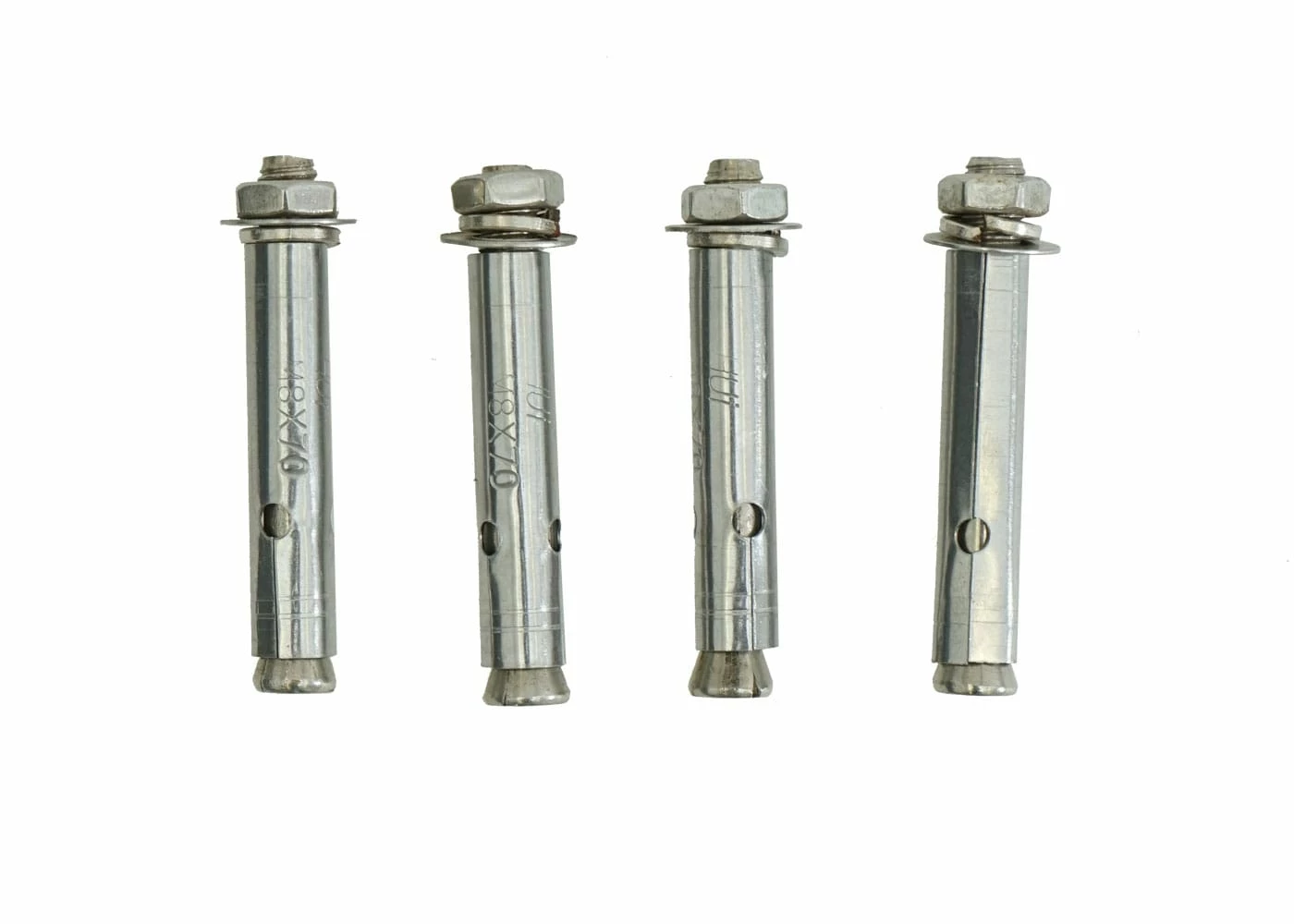 MCW Bodenhülse Für Savoie-WPC-Pfosten, Schraubanker Bodenanker, Betonbefestigung Rundeisen Verzinkt – Bild 6