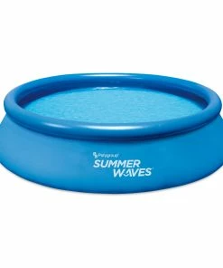 SummerWave Summer Waves Rundpool Ø366x76 Cm Blau