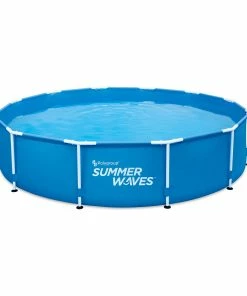 SummerWave Summer Waves Active Frame Ø366x76 Cm, Blau