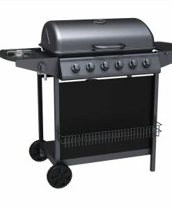 Tepro Gasgrill Hampton 6 - 6 Brenner Mit Seitenkocher