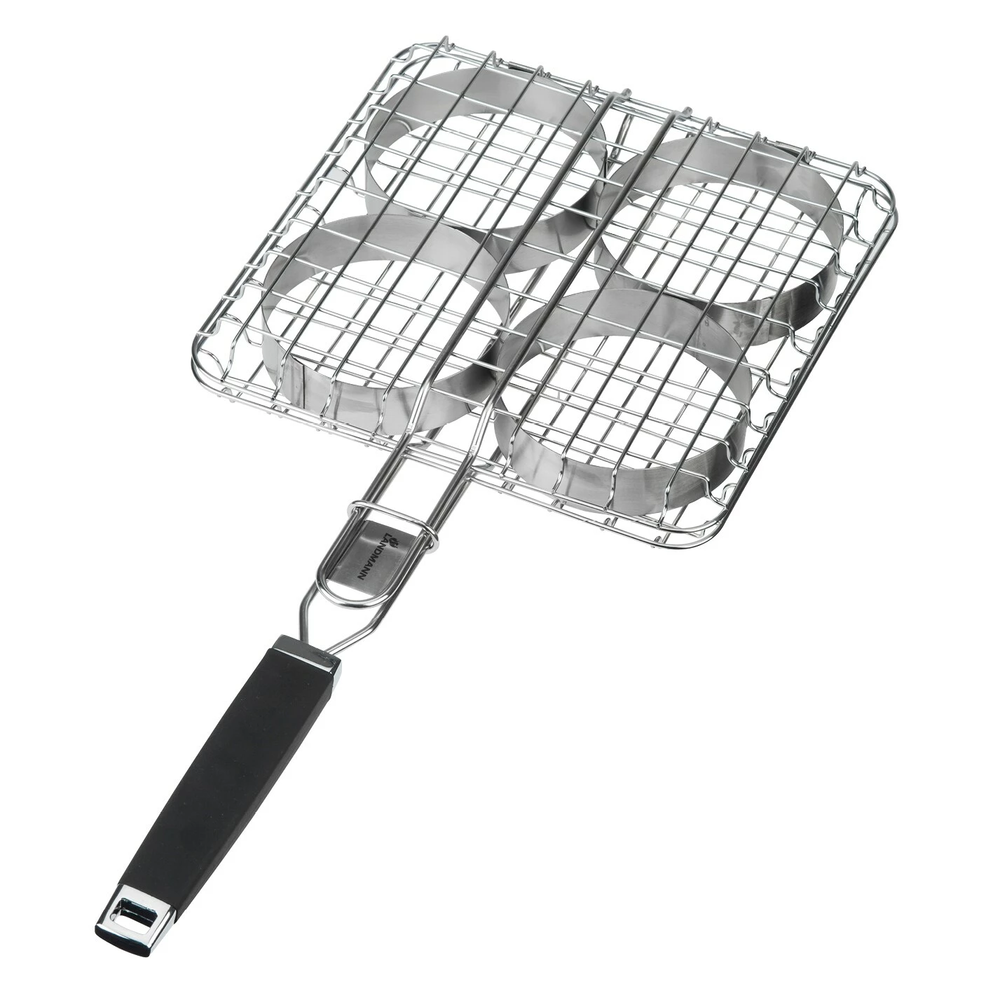 Landmann Grillbräter 15400 Pure 57x26cm Edelstahl/schwarz
