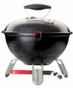 Landmann Holzkohle-Kugelgrill 31382 Piccolino 38cm Schwarz Tragbar