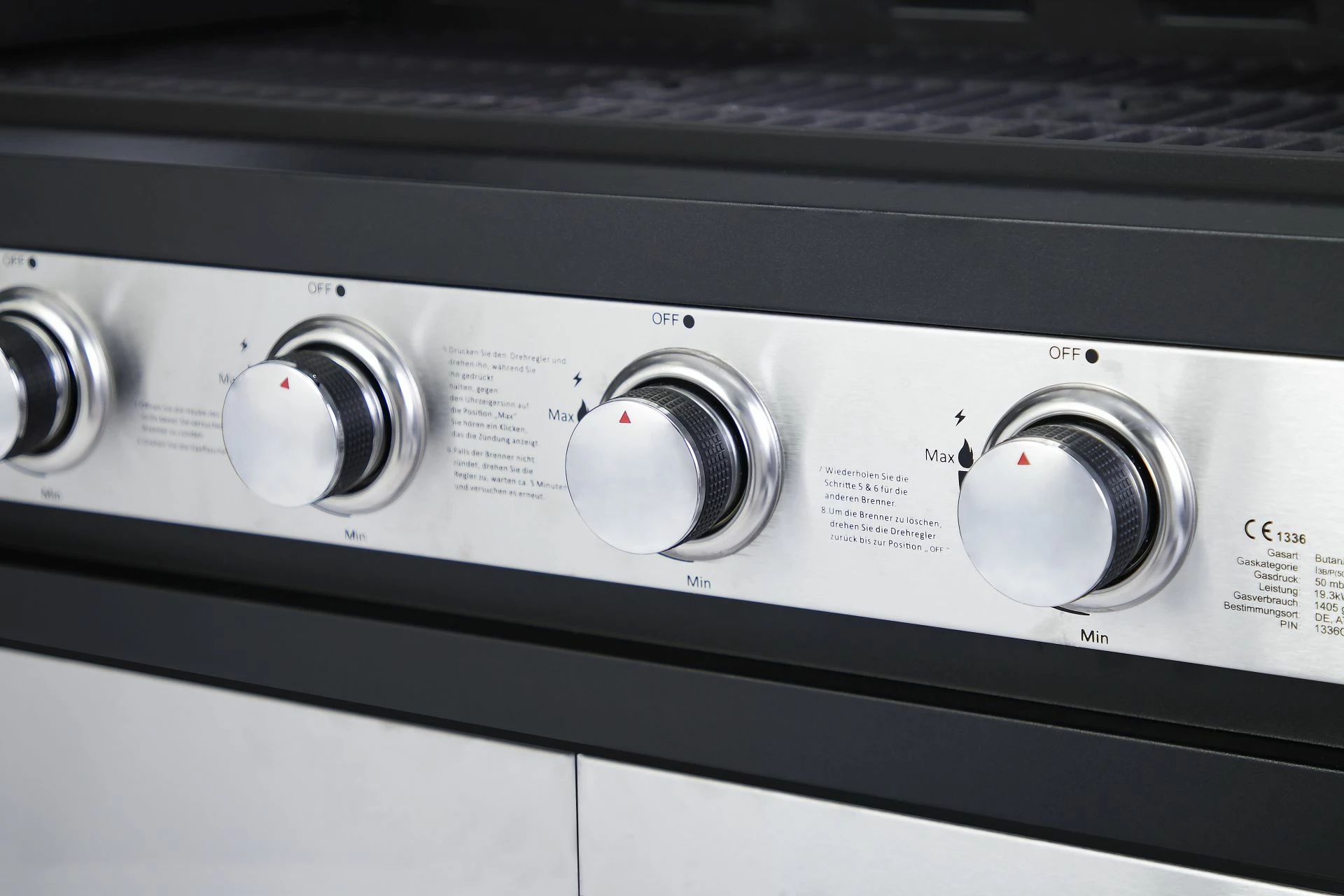 El Fuego Gasgrill "San Antonio 6+1" – Bild 5