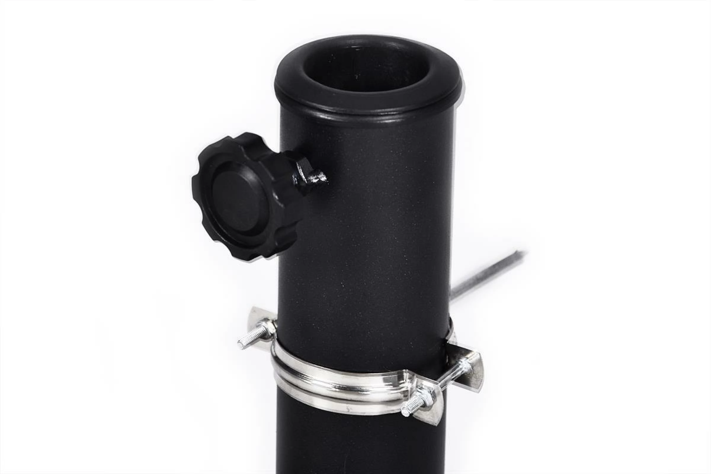 VCM Sonnenschirmständer 9kg Polyresin Halbrund schwarz Gussoptik 49x 31cm Balkon – Bild 4