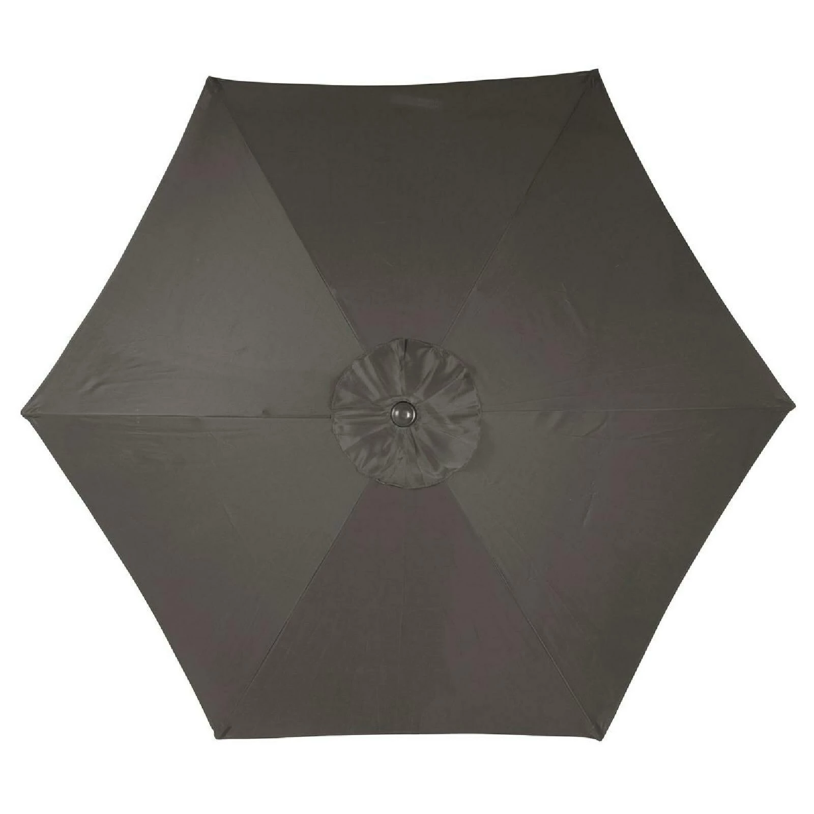 VCM Sonnenschirm 2,90m Anthrazit Mit Kurbel Neigbar Wasserabweisend UV Schutz 50+ – Bild 5