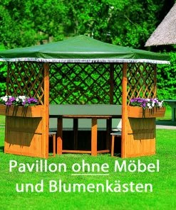 Promadino Pavillon "Marburg" Standard Ohne Möbel
