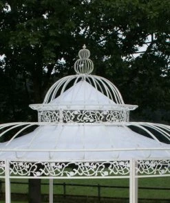 CLP Dach Für Luxus Pavillon Romantik (Durchmesser: 350 Oder 500 Cm), Wasserdichte PVC Plane