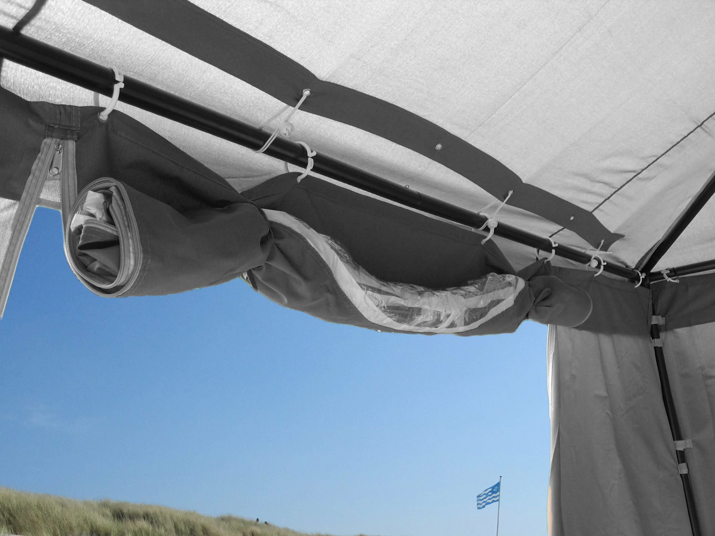 Grasekamp 2 Seitenteile 300x193cm Zu Sahara 3x3m – Bild 3