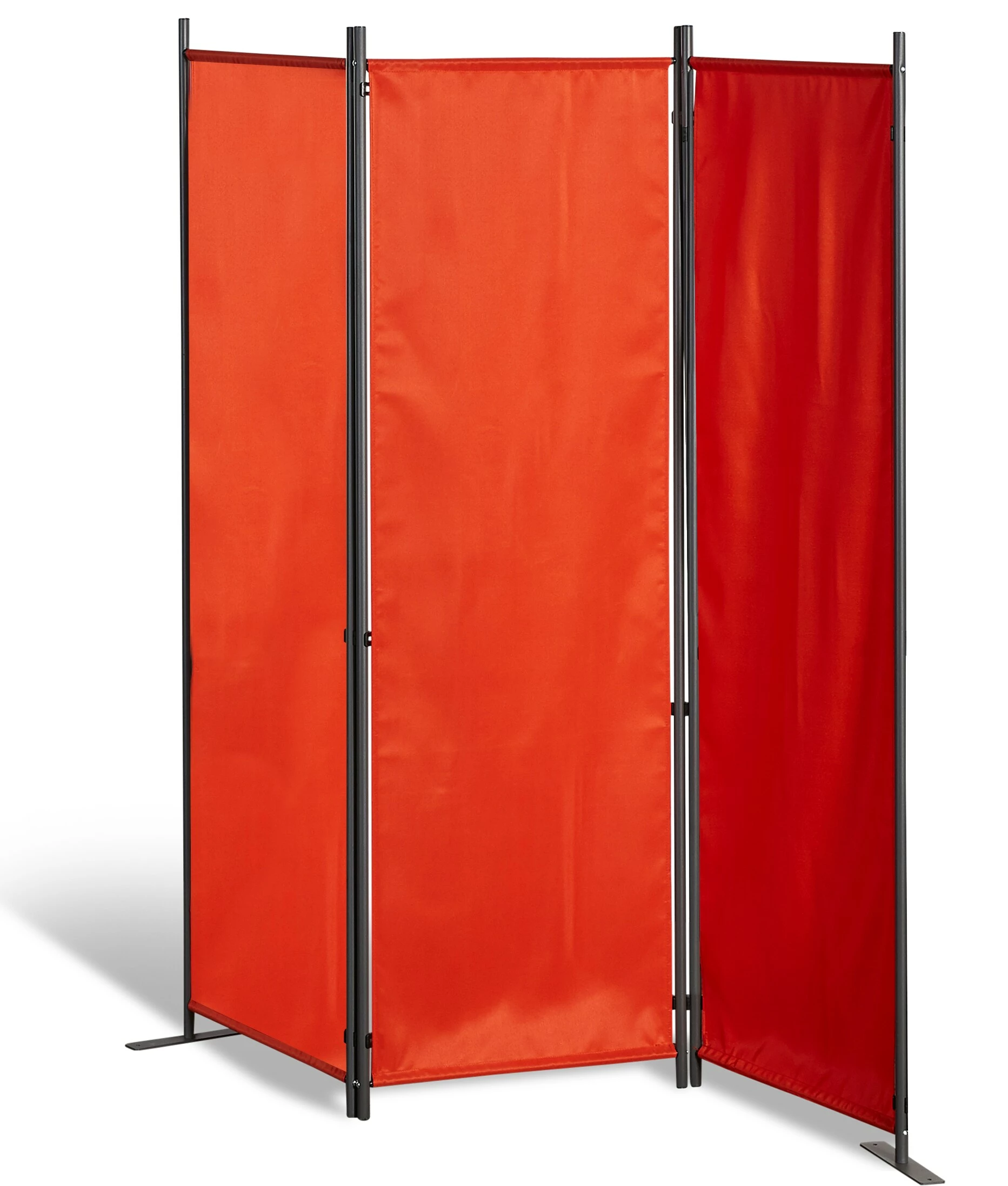 Grasekamp Stellwand 165x170 Cm Dreiteilig - Terra - Paravent Raumteiler Trennwand Sichtschutz