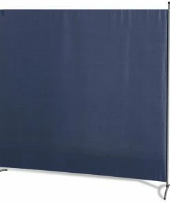 Grasekamp Stellwand 180 X 180 Cm - Blau - Paravent Raumteiler Trennwand Sichtschutz