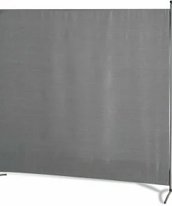 Grasekamp Stellwand 180x180 Cm - Grau - Paravent Raumteiler Trennwand Sichtschutz