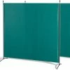 Grasekamp Doppelpack Stellwand 180x180 Cm - Grün - Paravent Raumteiler Trennwand Sichtschutz