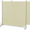 Grasekamp Doppelpack Stellwand 180x180 Cm - Beige - Paravent Raumteiler Trennwand Sichtschutz