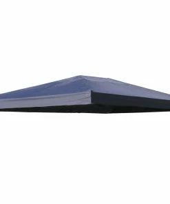 Grasekamp Ersatzdach Zu Aluoptik Pavillon 3x4m Anthrazit Rankpavillon Universell