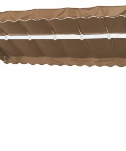 Grasekamp Ersatzdach Standmarkise Dubai Taupe Raffmarkise Ziehharmonika Mobile Markise