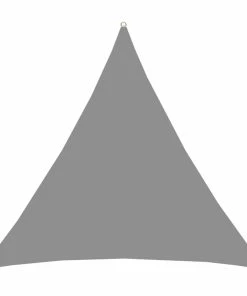 Amanka UPF50+ UV Sonnensegel 3x3x3 Polyester Dreieck Wasserabweisend Garten Segel Grau