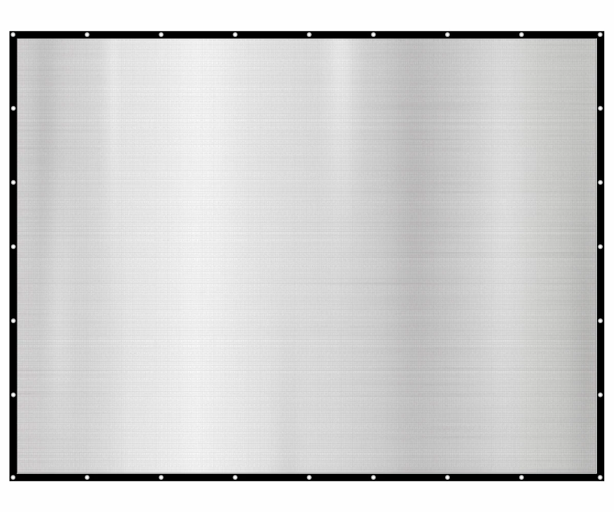 Amanka 99% Schattennetz 3x4m Alu Sonnensegel Sonnenschutz Netz Hitzeschutz Für Auto