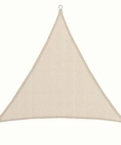 Amanka UPF50+ UV Sonnensegel 2x2x2 Polyester Dreieck Wasserabweisend Garten Segel Beige