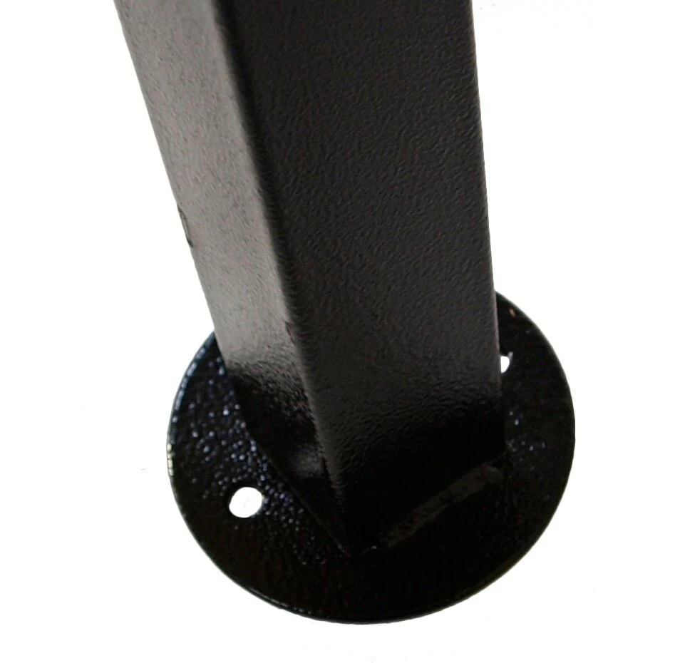 DEGAMO Pavillon VENEZIA 3x3 Meter, Stahl Schwarz, Plane PVC-beschichtet écru, Mit Seitenplanen – Bild 5