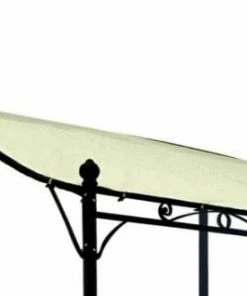 DEGAMO Ersatzdach Für Anbaupavillon MANTOVA, PVC-beschichtet Ecru
