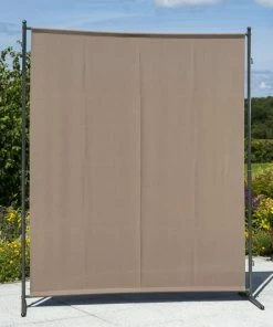 Merxx Sichtschutz Textil, Breit, Taupe
