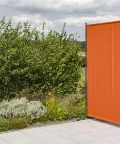 Merxx Sichtschutz Textil, Breit, Terracotta