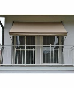Angerer Klemmmarkise Taupe 250 Cm Balkonmarkise Markise Balkon