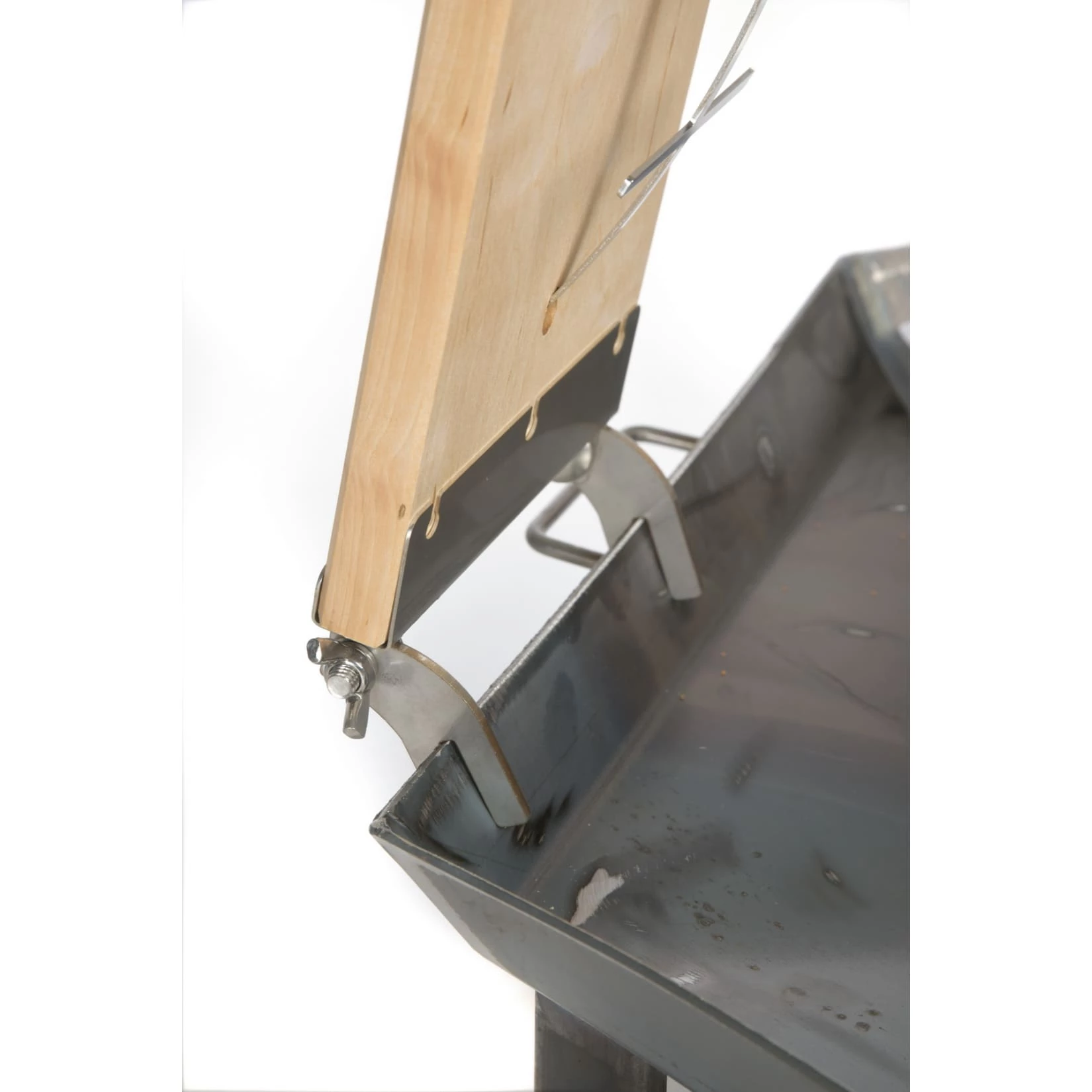 Acerto Feuerschale 55cm + 3 Flammlachsbretter + 5 Stk. Kaminholz Buche – Bild 3