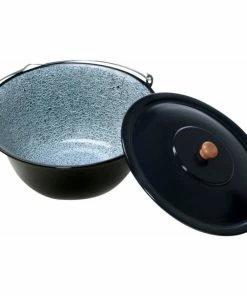 Acerto® Ungarischer Gulaschkessel 14L Dreibein-Gestell Kochkessel Suppenkessel