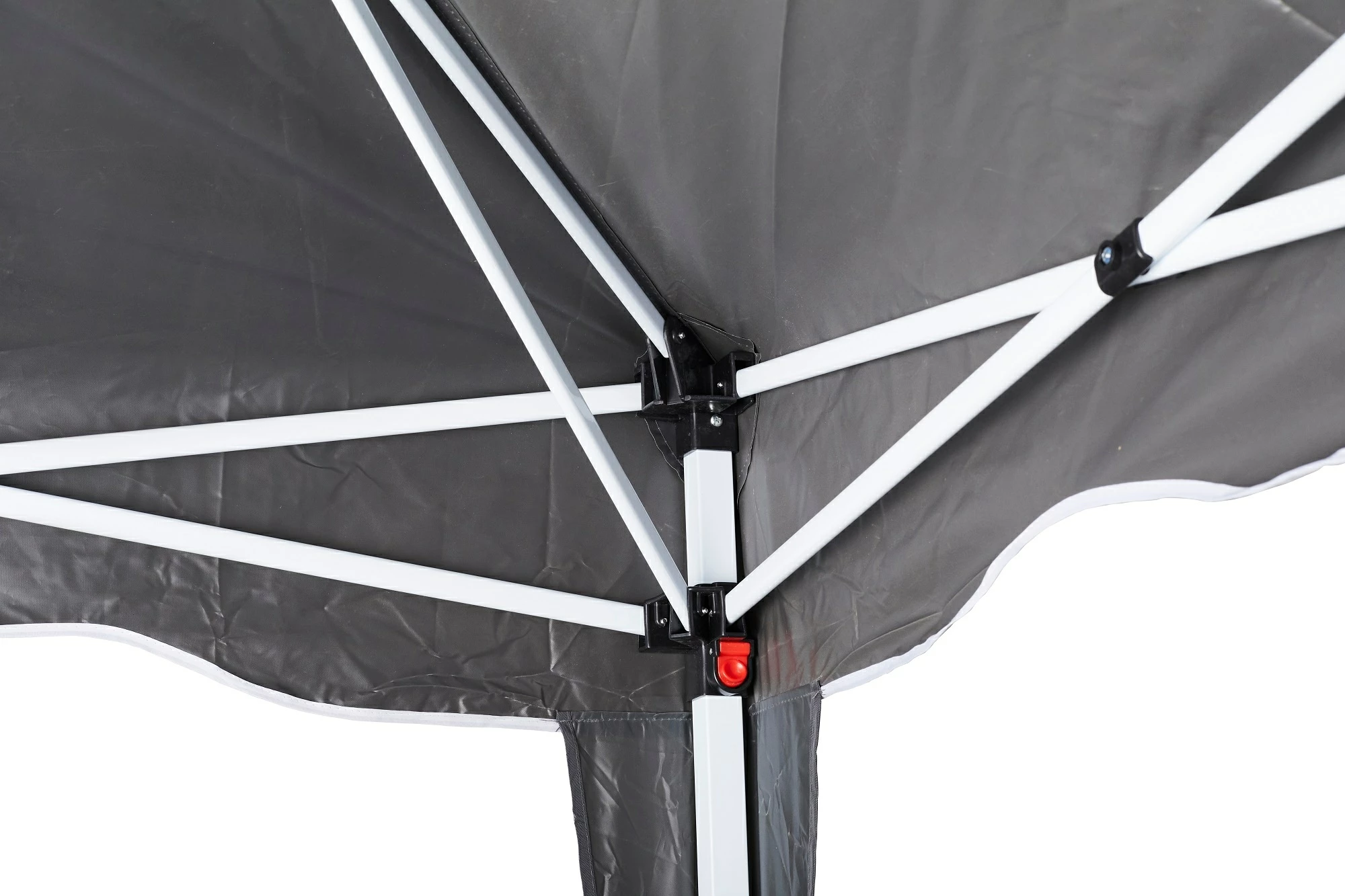 CHILLROI® Faltpavillon 3 M X 3 M Grau Partyzelt Gartenzelt Eventzelt – Bild 3