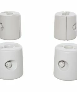 Outsunny Gewichte Für Faltpavillon Weiß | Standsicherung Mit Sand Zusatzgewichte Standfuß