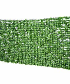 Outsunny Künstliche Sichtschutzhecke Grün 300 X 150 Cm (LxH) | Künstliche Hecke Zaunblende Windschutz Efeu