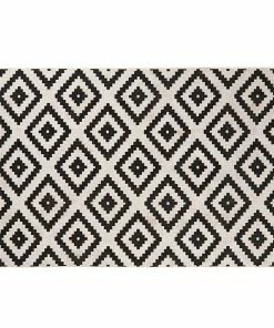 Trendfabrik Outdoor-Teppich Rico Schwarz/Creme 120 X 170 Cm