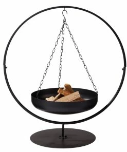 Trendfabrik Feuerschale Thore Schwarz