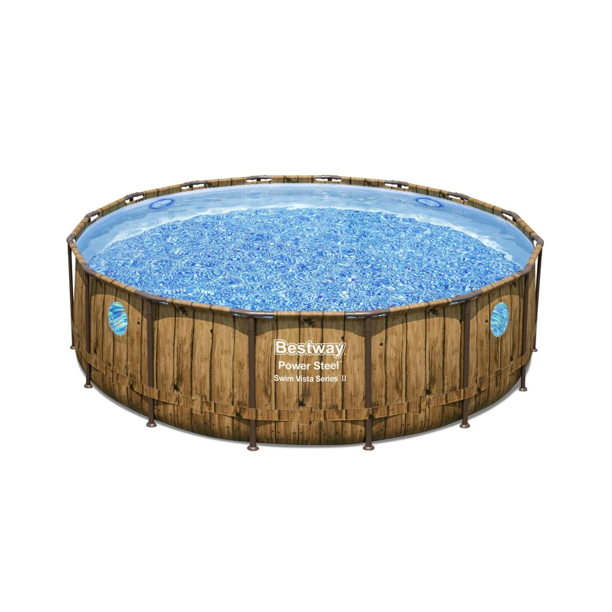 Trendfabrik Pool Set 56725 Power Steel Swim Vista Series