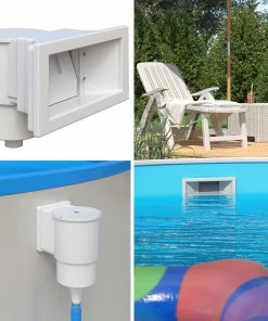 Oskar Skimmer Set Einbauskimmer Komplettset Mit Einlaufdüse Oberflächenskimmer