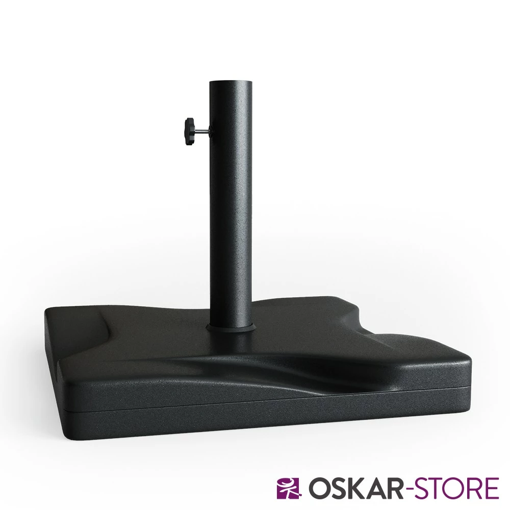 Oskar-Store Oskar Sonnenschirmständer 20kg Schirmfuß Schirmhalter Schirmständer Beton Garten – Bild 2