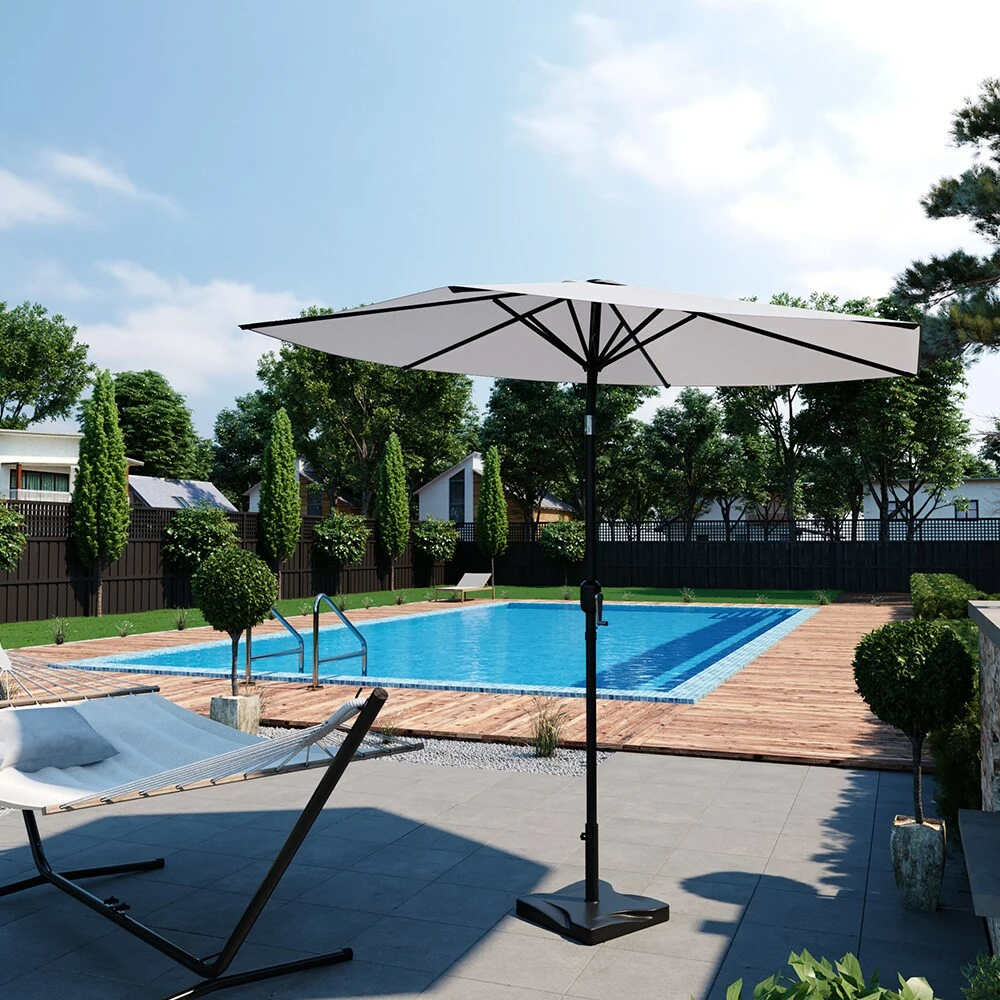 Oskar-Store Oskar Sonnenschirmständer 20kg Schirmfuß Schirmhalter Schirmständer Beton Garten – Bild 4