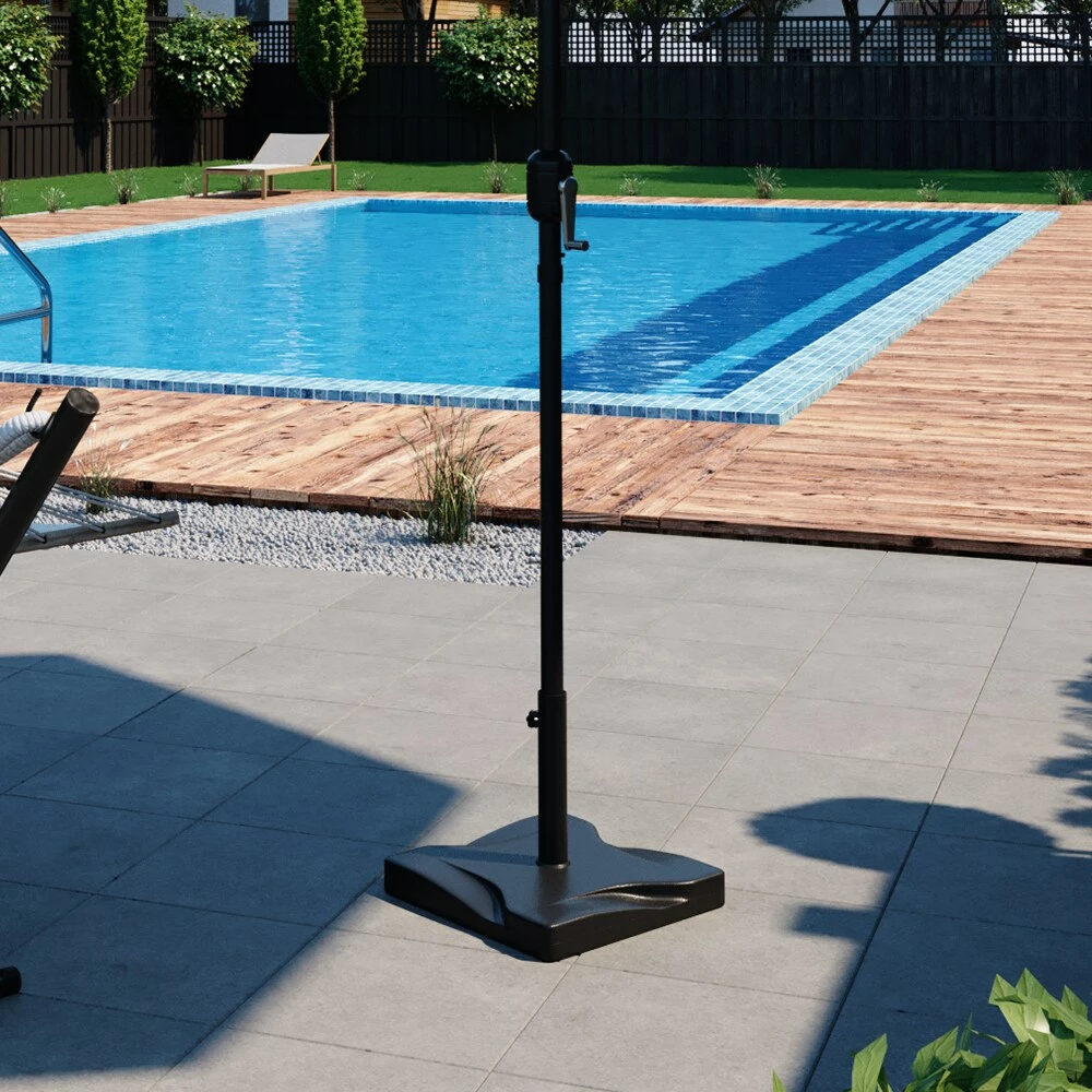 Oskar-Store Oskar Sonnenschirmständer 20kg Schirmfuß Schirmhalter Schirmständer Beton Garten – Bild 5