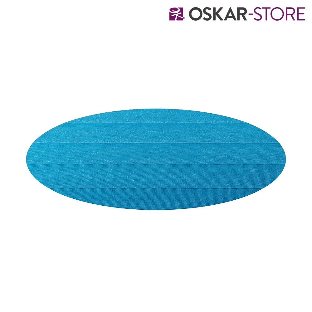 Oskar-Store Oskar Solarfolie Pool Rund 366cm Solarplane 400µ My Poolheizung Solarabdeckplane – Bild 2